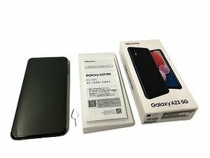 SMK433334.* не использовался * docomo Galaxy A23 5G SC-56C 64GB Black смартфон прямой самовывоз приветствуется 
