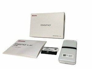 SVK450960相 ★未使用★ docomo DIGNOケータイ KY-42C 8GB ホワイト 直接お渡し歓迎