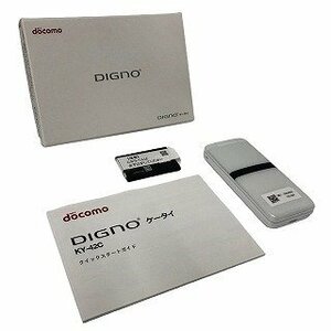 SKK450969相 ★未使用★ docomo DIGNOケータイ KY-42C 8GB ホワイト 直接お渡し歓迎