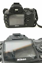 SMG50006八 Nikon D40 デジタル一眼レフカメラ / レンズ AF-S 18-55mm ED / AF-S 55-200mm ED 現状品 直接お渡し歓迎_画像4