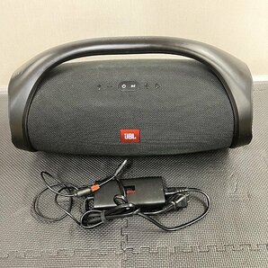 TMG46949小 JBL BOOMBOX ポータブル Bluetooth スピーカー ブラック 直接お渡し歓迎の画像1