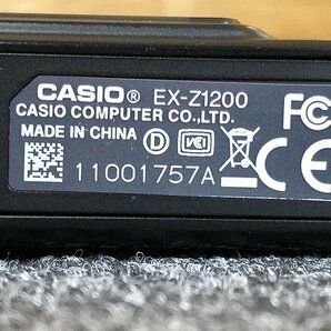 SAG46702八 CASIO カシオ EXILIM EX-Z1200 コンパクトデジタルカメラ 直接お渡し歓迎の画像6
