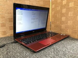 SWG15557相 LAVIE ノートPC NEC PC-NS350CAR Core i3-6100U メモリ4GB HDD1TB 現状品 直接お渡し歓迎