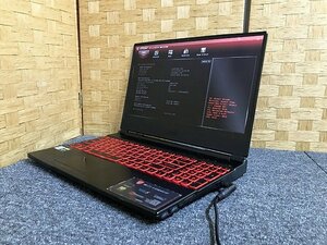 SMK437684相 msi ノートPC GL65 Leopard 10SDR Core i7-10750H メモリ16GB SSD512GB 現状品 直接お渡し歓迎