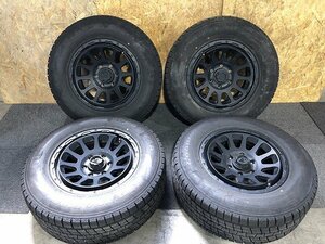 TFG44201八 DELTAFORCE デルタフォース オーバル 17×8J+20 PCD134.7 タイヤ2021年製 ランクルプラド 直接お渡し歓迎