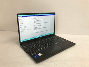 SMG46865相 富士通 ノートPC FMVU90E3BN Core i7-1165G7 メモリ16GB SSD512GB 現状品 直接お渡し歓迎