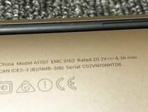 SMK437678相 Apple MacBook Pro A1707 15-inch 2017 Core i7-7920HQ メモリ16GB SSD512GB 直接お渡し歓迎_画像10