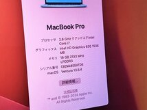 SMK437705相 Apple MacBook Pro A1707 15-inch 2017 Core i7-7700HQ メモリ16GB SSD256GB 直接お渡し歓迎_画像2