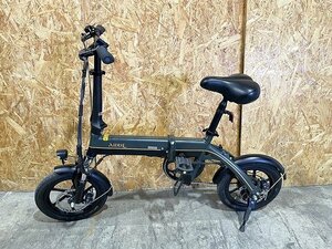 TMG49803 small * beautiful goods * AiDDE A1TS electric bike folding pickup limitation Kanagawa prefecture Sagamihara city 