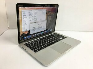 STG48453.Apple MacBook Pro A1502 Retina 13 -inch Early 2015 Core i5-5257U memory 8GB SSD256GB direct pick up welcome 