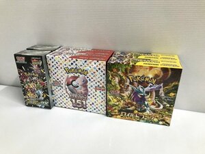 SDG50808.* unopened * Pokemon Card Game booster pack BOX summarize 6 point set direct pick up welcome 