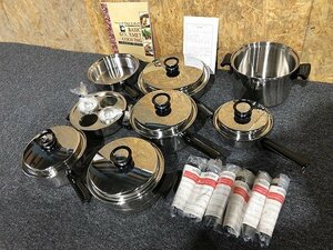 LRG42789.* unused * Amway saucepan fry pan Queen Cook 18 piece set direct pick up welcome 