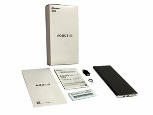 SMK437749.* не использовался * docomo AQUOS R6 SH-51B 128GB белый смартфон прямой самовывоз приветствуется 