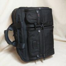 【レア品】【極美品】TUMI トゥミ【26180DH】 3WAY ビジネスバッグ リュックサック ショルダーバッグ バックパック 【ブラック】_画像1