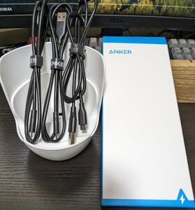 【3本セット】Anker PowerLine Micro USB ケーブル 【急速充電・高速データ転送対応】(0.9m×3) 