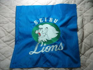  cloth only Saitama Seibu Lions for exchange respondent . flag lamp . flag embroidery Leo Mark Leo Logo flag 