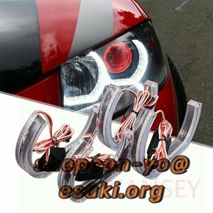 LEEPEE DRLオートBMW E90 E92 E93 F30 F35 E60 E53 マーカーライト カスタム 高品質 LED 天使の目 車 昼間 ランニングライト