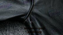 美品■メンズ 革ジャン TYPE A-2 フライトジャケット 最上級 牛革 レザージャケット ライダース 本革 ブルゾン S~5XL_画像8