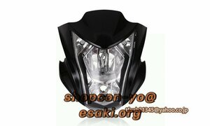 KAWASAKI ER6N 2012-2016年　ヘッドライト　ヘッドランプ 　オートバイ　35（W）社外品　カラー選択可　
