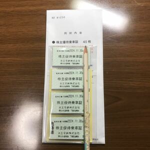 京王電鉄　株主優待乗車証　40枚　送料無料