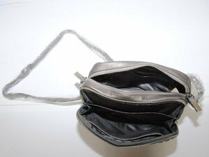 la*baga Jerry LA BAGAGERIE* сумка на плечо кожаная сумка плиссировать обработка sk подушка безопасности кожа ягненка стальной / перевод иметь /1 иен старт /ZS