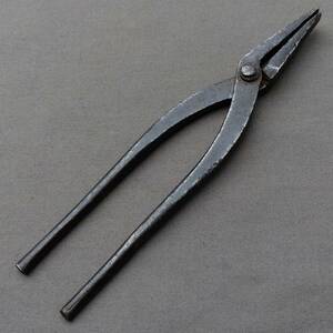  pincers catch total length approximately 210. tongs grip old tool carpenter's tool tool made in Japan [s2486][b]