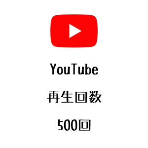 【手作りファイル】 YouTube 再生回数 再生数 500回