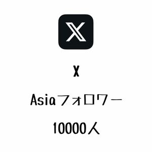 【手作りファイル】 X ( Twitter ) 日本人フォロワー 含む アジアフォロワー 10000人 1万人