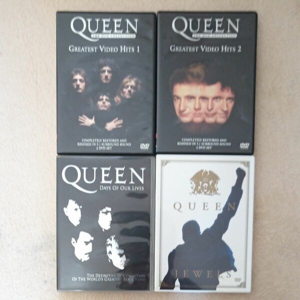 QUEEN クイーン DVD 4セット フレディ・マーキュリー