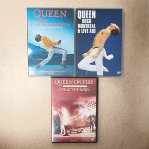 QUEEN クイーン DVD 3セット フレディ・マーキュリー