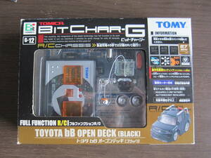 【中古】トミー BIT CHAR-G ビットチャージー トヨタ bB オープンデッキ ブラック