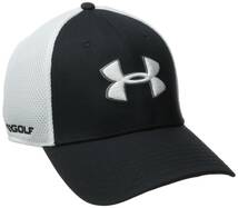 Under Armour アンダーアーマー　Microthread Golf Mesh Cap　マイクロスレッド　ゴルフ　メッシュ　キャップ L/XL　黒　_画像1