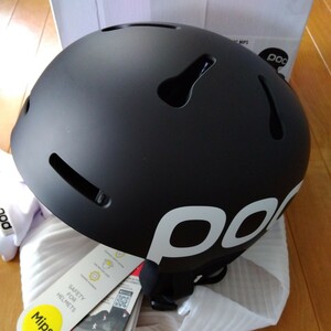 POC AURIC CUT BC MIPS HELMET URANIUM BLACK WHITE XL/XXL ポック　オーリック　ヘルメット　