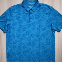 新品 Tommy Bahama 総柄 ポロシャツ 3L メンズ US.XL ビッグサイズ 半袖シャツ トミーバハマ_画像2