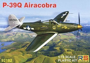 ○RS Models アールエスモデル／ P-39Q エアコブラ (1/72) 4デカールバージョン