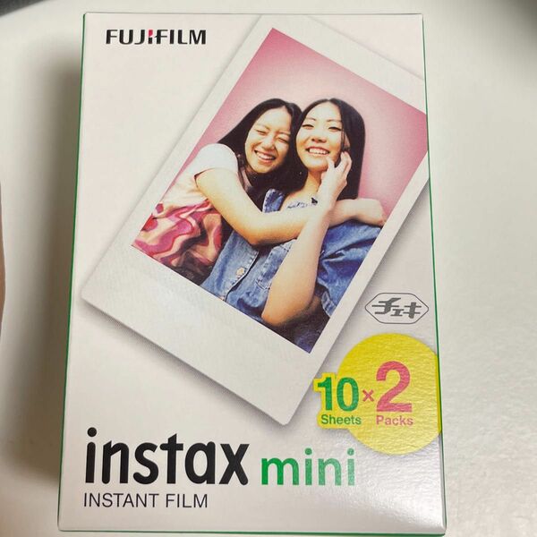 【新品未使用】チェキ用フィルム instax mini FUJIFILM×1箱(20枚)