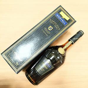 【SPM-3737】1円～ MARTELL NAPOLEON SPECIAL RESERVE マーテル ナポレオン 未開栓 1ｌ 40度 未開栓 残量9.5割の画像1