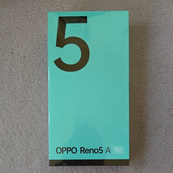 OPPO Reno5 A シルバーブラック ワイモバイル eSIM対非応版 A101OP★24時間以内発送★