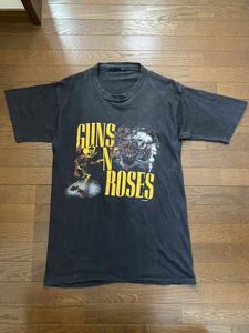 80s GUNS N' ROSES gun z Anne draw zes departure prohibitation Tour T-shirt 1987 Vintage 