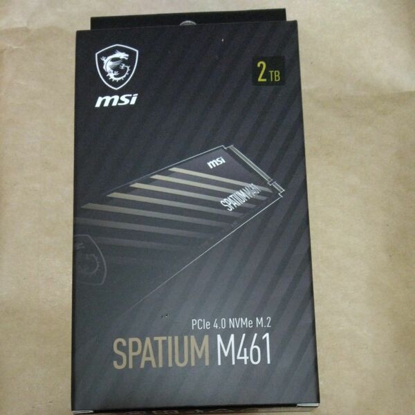 MSI SPATIUM M461 PCIe 4.0 NVMe m.2 2TB