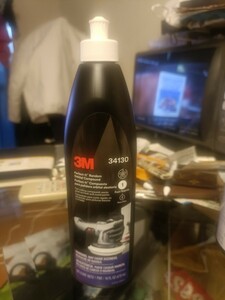 3M 34130 パーフェクトイット ランダムオービタルポリッシャー用 目消し用コンパウンド(ステップ1) [473ml]