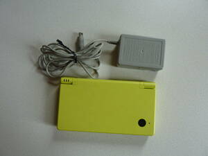  nintendo DSi lime зеленый корпус . зарядное устройство . приложен.. простой рабочее состояние подтверждено. б/у товар товар.!