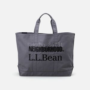 【新品正規品】NH X L.L.BEAN . GROCERY TOTE GRAY