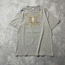 【USA製】90‘s オールドステューシー　スカル　迷彩プリント　Tシャツ_画像2