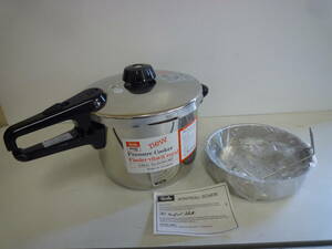 【6-5-14-1Aa】 フィスラー　家庭用　圧力鍋　6L　ドイツ製　片手鍋　Fissler vitavit royal