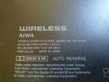 【6-5-14-5Aa】 ポータブルカセットレコーダー　5点セット　AIWA HS-WR35/HS-P-30　SONY TCM-450/Panasonic RQ-250_画像9