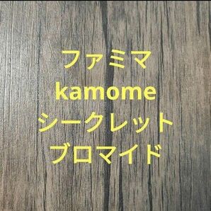 kamome　ブロマイド　めろんぱーかー　めろぱか　ファミマ　シークレット　限定　グッズ　かもめ　鴎　eプリント　かもめん