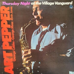 Art Pepper / Thursday Night At The Village Vanguard 7642