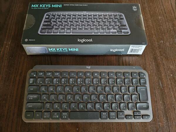 ほぼ新品　Logicool ロジクール MX KEYS mini KX700GR キーボード グラファイト