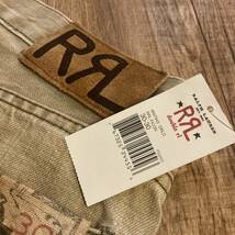 RRL ラルフローレン LOW STRAIGHT デニム USED加工モデル 中古 30-30_画像4